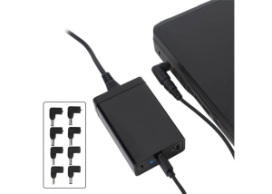 Universal USB C Laptop Charger & QC3.0 Charger 60W